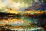 Fnyek tkrzdse - 38x52 - olaj