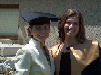 With my cousin Agnes on the graduation day