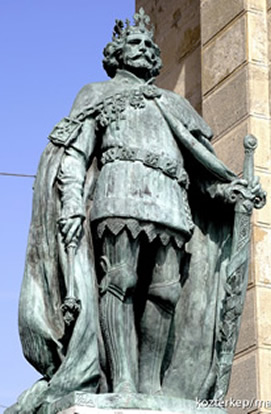 Milleneumi emlékmű: Nagy Lajos