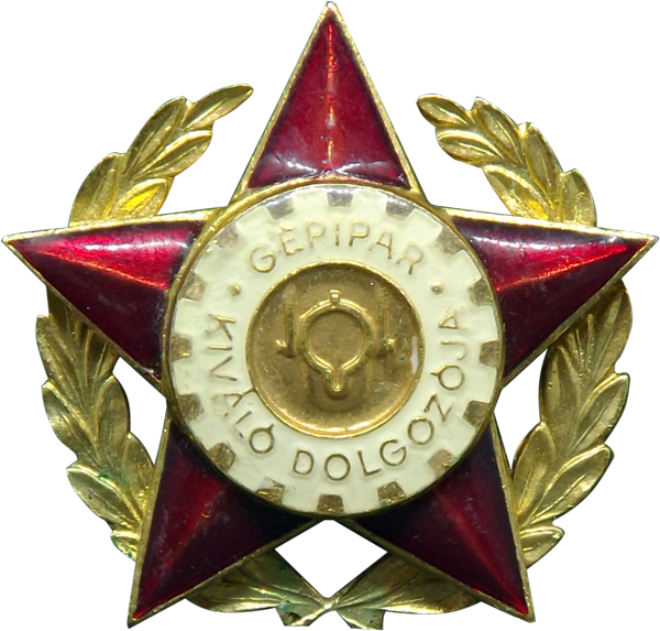 Gépipar kiváló dolgozója