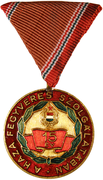 Szolgálati Érem 15 év