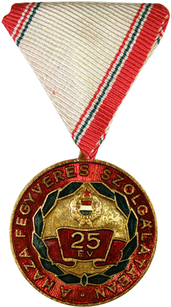 Szolgálati Érem 25 év