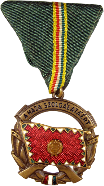 A Haza Szolgálatáért bronz fokozat