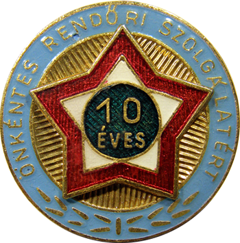 Önkénte Rendőr 10 év