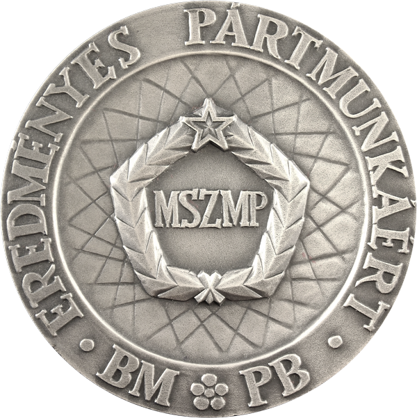 Eredményes pártmunkáért plakett
