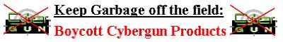Csatlakozz te is a Cybergun elleni bojkotthoz! Tedd ki ezt a banner-t a honlapodra!