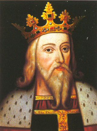 a képen III.Eduárd látható...
