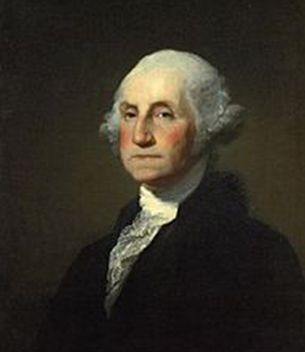 a képen George Washington látható...
