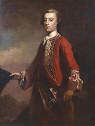 a képen James Wolfe látható...