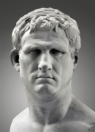 a képen marcus agrippa látható...