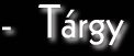 targy