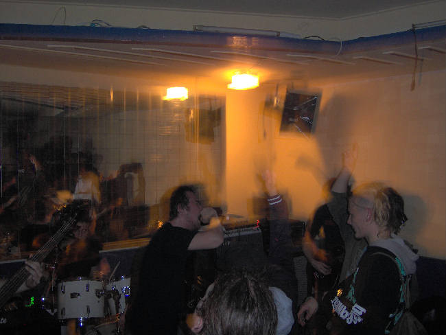 the door