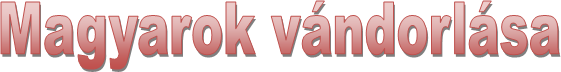 Magyarok vndorlsa