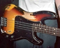 Fender American Vintage´62 re-issue precision bass (3-color sunburst) 