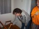 Hajni is working
