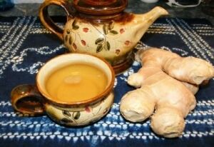 Gyömbér tea.