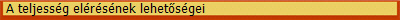 A teljess�g el�r�s�nek lehet�s�gei