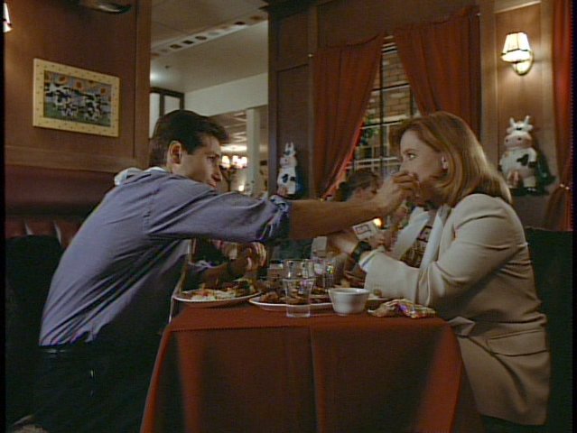 Mulder s Scully vacsorzik