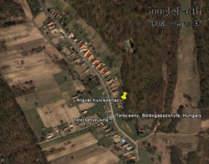 Terecseny by GoogleEarth