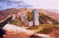 Regc romjai, 89x58cm, olaj, vszon, 2008.