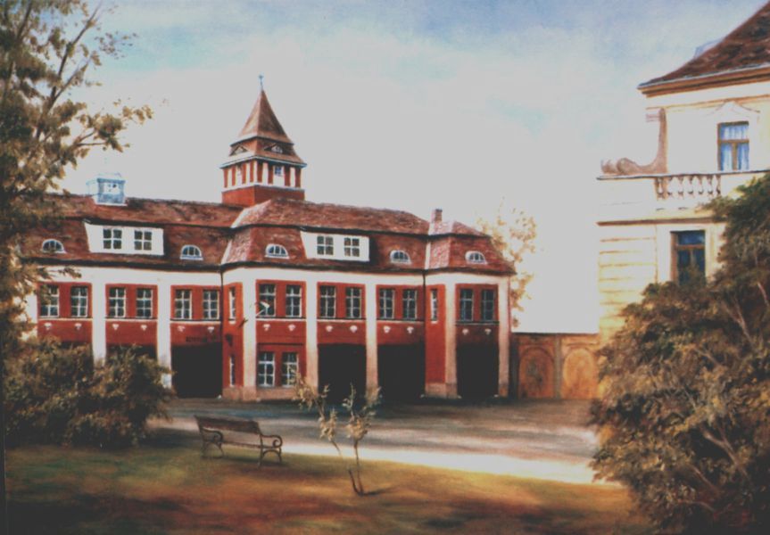 T�zolt�s�g, 50x70cm, olaj, v�szon, 2006.