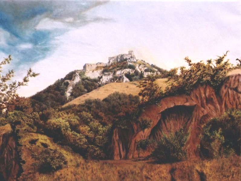 A siroki v�r, 80x60cm, olaj, v�szon, 2004.