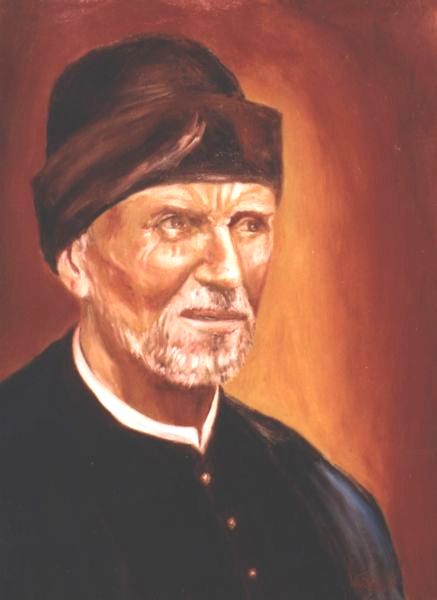 Tanulm�nyfej, 30x40cm, olaj, farost, 2005.