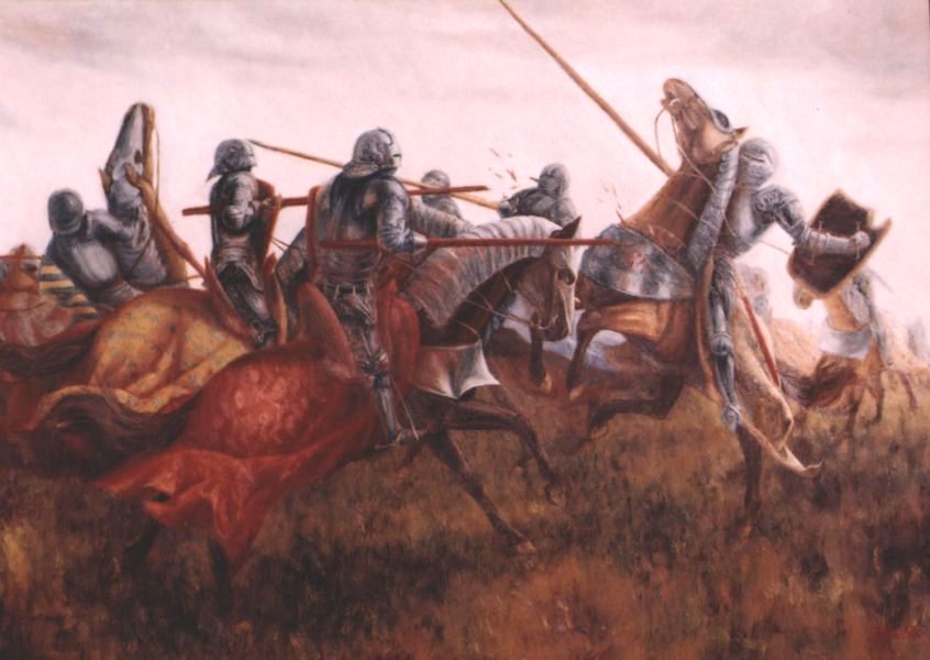 Kopj�sok, 50x70cm, olaj, farost, 2005.