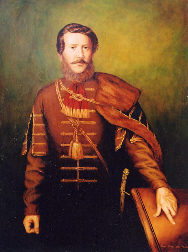 Kossuth 30x40cm, olaj, farost, 2010.