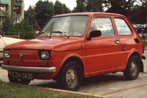 Polski Fiat 126p Lada Riva