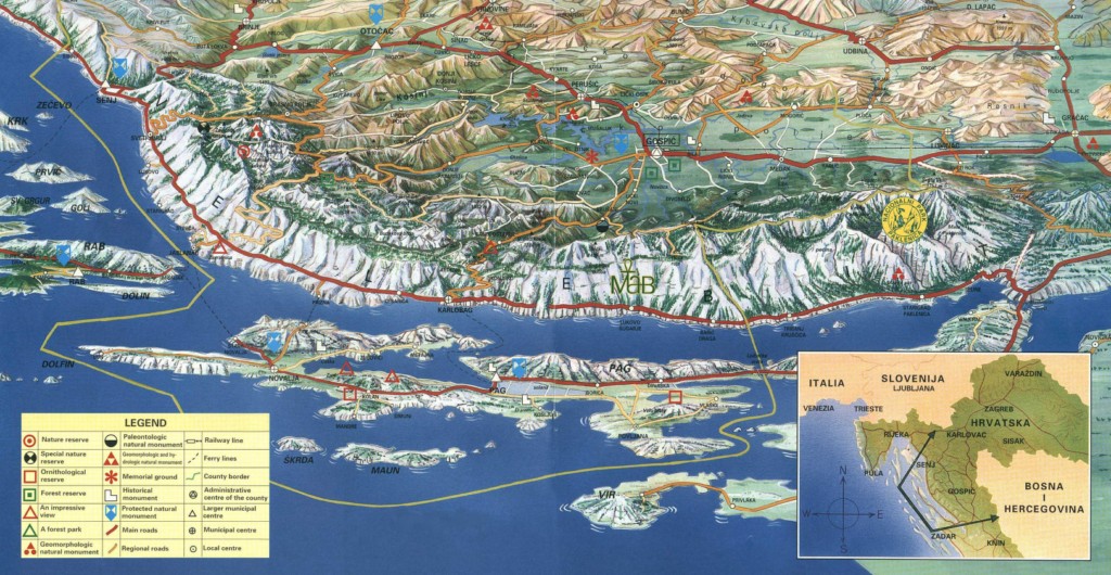 domborzati térkép horvátország Olcsó Horvátországi Nyaralás Az Adrián !!! Műholdképek, Térképek  domborzati térkép horvátország