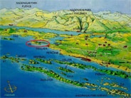Zadar és környéke rajzolva