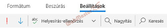 Beállítások