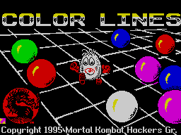 Color Lines by Mortal Kombat Hackers Group (1995)