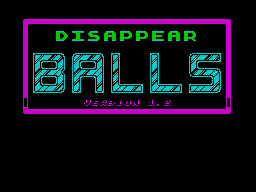 Disappear Balls by Binary Masters (1995)