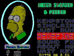 Homer Simpson in Russia by Mr. Gluk and Co. (1998)
