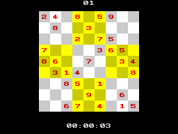 ZX Sudoku by Paolo Ferraris (2005)