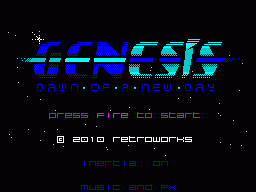 Genesis: Dawn of a New Day by RetroWorks (2010)