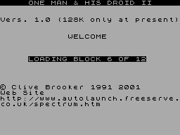 One Man and his Droid by Clive Brooker (2001)
