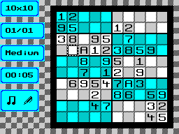 Sudoku demo by Kevin Thacker (2008)