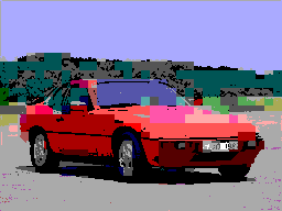 Single attribute extended colours (8x8)